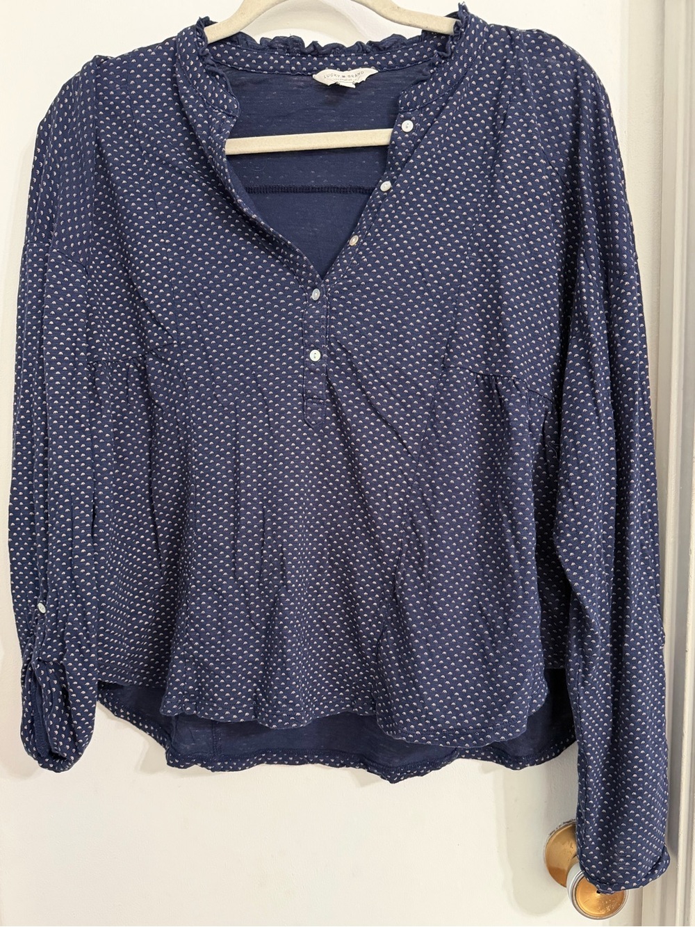 Lucky Brand Blue Longsleeve